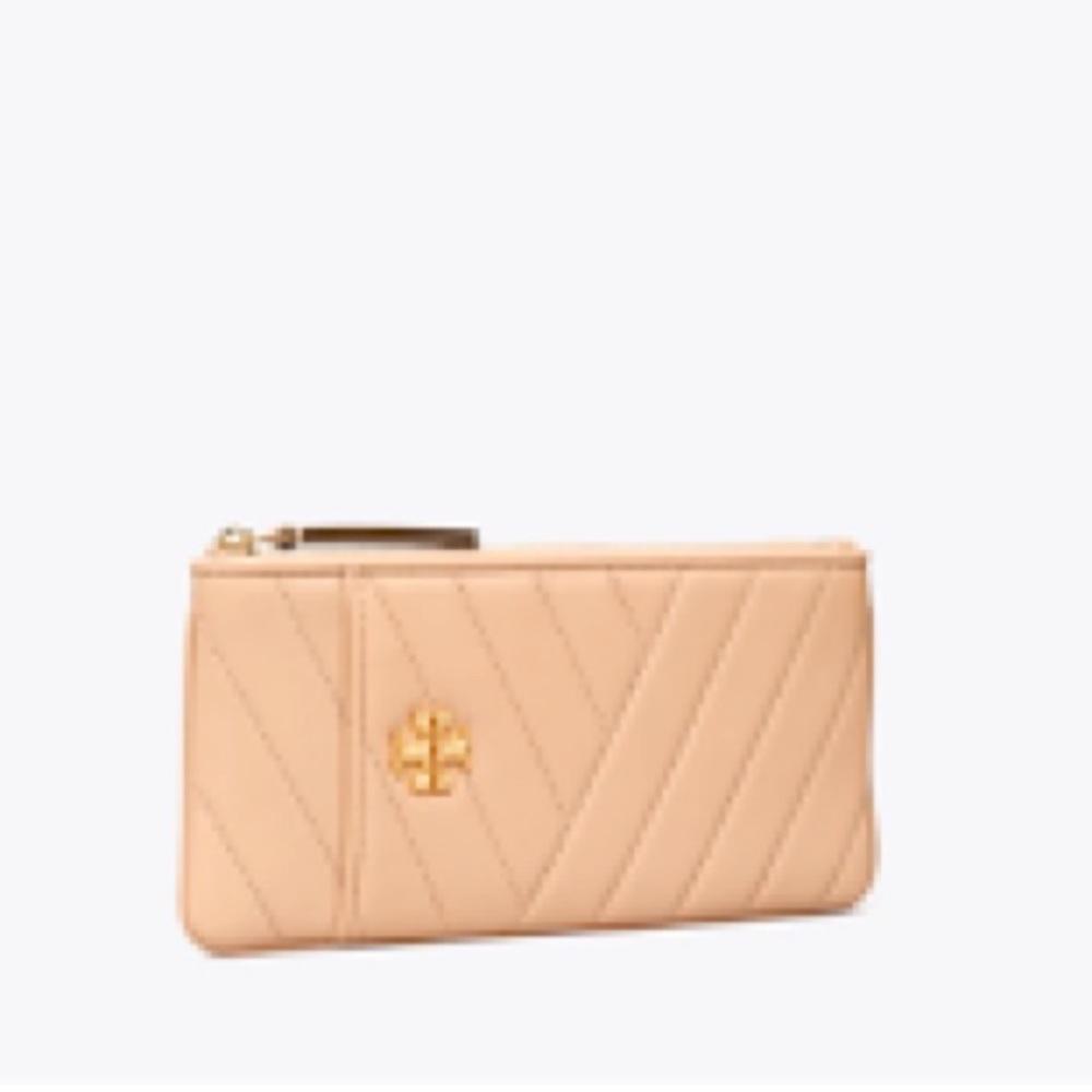 Tory Burch - KIRA CHEVRON PHONE WALLET (NUDE)